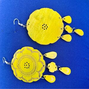 Handmade artisan lightweight earrings from Oaxaca Mexico